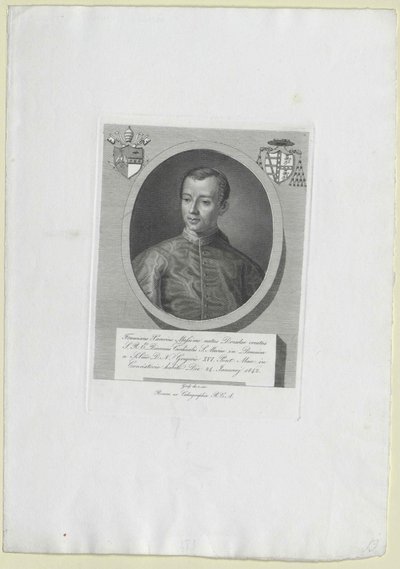 Francesco Saverio Principe Massimo von Artist Unknown