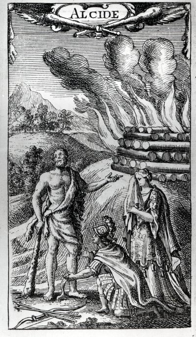 Frontispiz von "ALCIDE oder Der Triumph des Herkules" von Artist Unknown