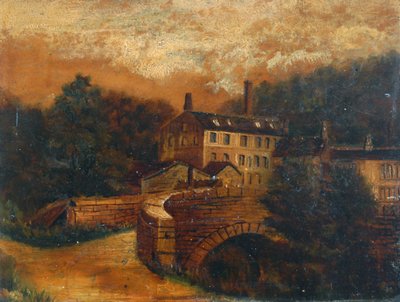 Gibson Mill von Artist Unknown