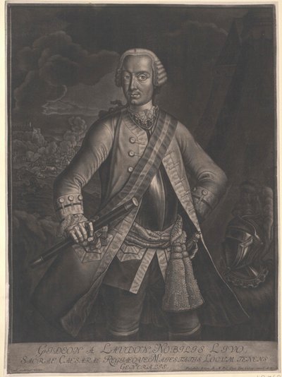 Gideon Ernst Freiherr Loudon von Artist Unknown