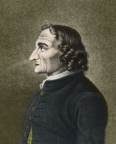 Porträt des italienischen Komponisten und Violinisten Giuseppe Tartini von Artist Unknown