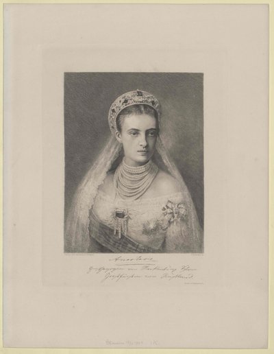 Großherzogin von Russland Anastasia Michailowna von Artist Unknown