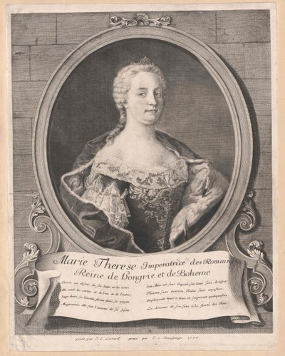 Heilige Römische Kaiserin Maria Theresia von Artist Unknown
