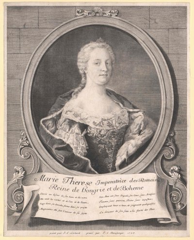 Heilige Römische Kaiserin Maria Theresia von Artist Unknown