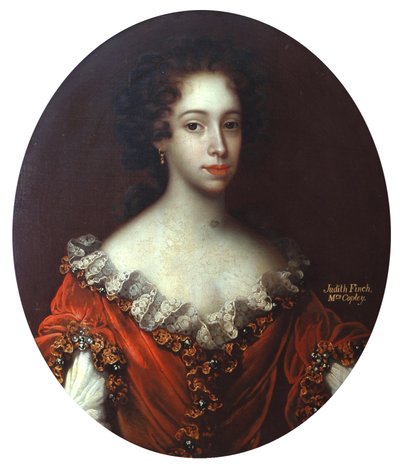 Judith Finch, Mrs. Copley von Artist Unknown