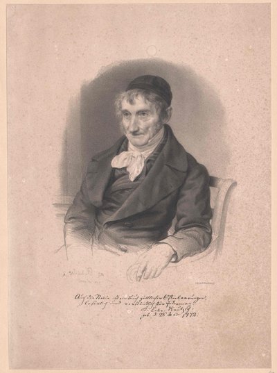 Karl Lebrecht Krutzsch (Druck) von Artist Unknown