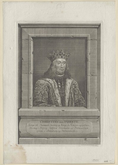 König von Dänemark Christian I von Artist Unknown
