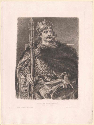 König von Polen Boleslav I von Artist Unknown