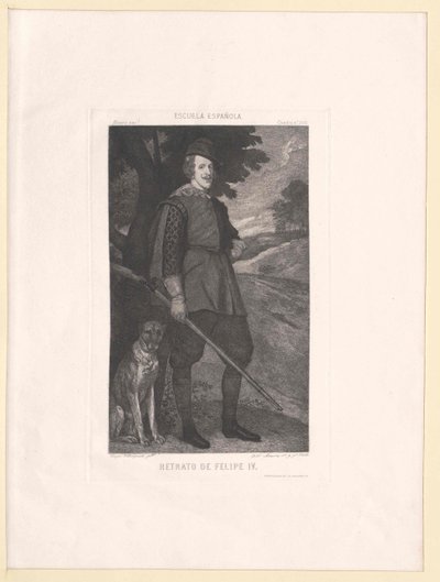 König von Spanien Philipp IV von Artist Unknown