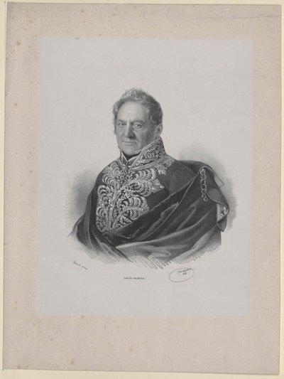 Klemens Graf Brandis (Druck) von Artist Unknown