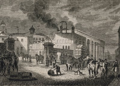 Haupttür von Barclay