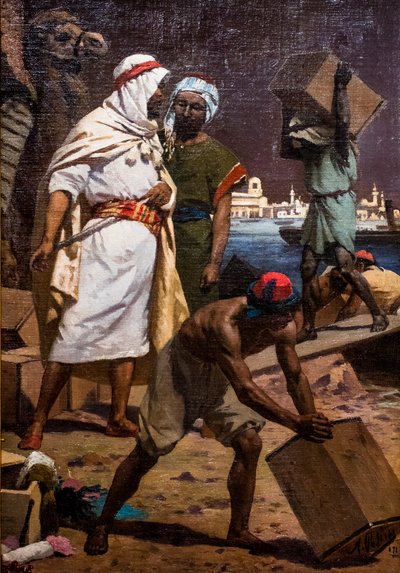 Händler und Hemmel an den Kais von Artist Unknown