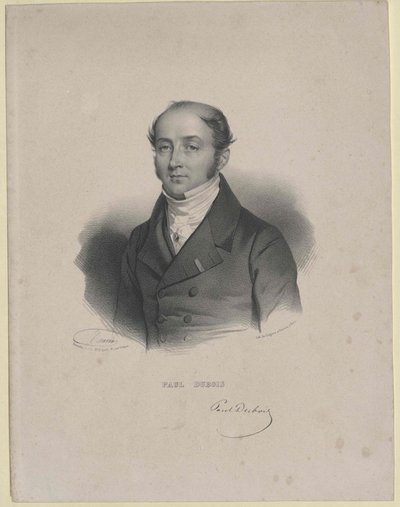 Paul Baron Dubois (Druck) von Artist Unknown