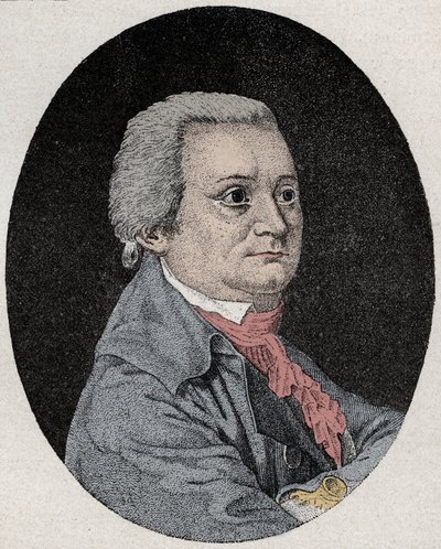 Porträt von August Wilhelm Iffland, deutscher Schauspieler und Dramatiker von Artist Unknown