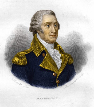 Porträt von George Washington von Artist Unknown