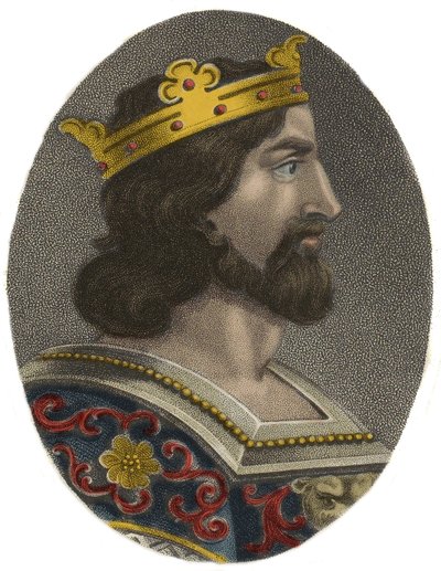 Porträt von Hugues I Capet, König von Frankreich von Artist Unknown