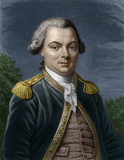 Porträt von Jean-Francois Galaup, Graf von La Perouse, französischer Navigator von Artist Unknown