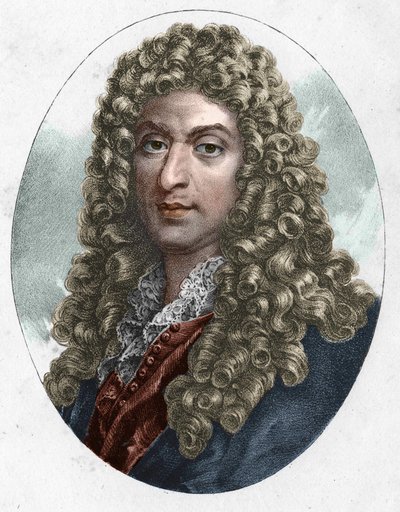 Porträt von Jean Baptiste Lully, französischer Komponist italienischer Herkunft von Artist Unknown