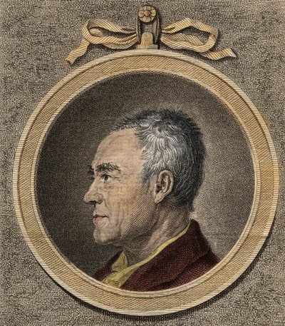 Porträt von Johann Georg Sulzer, Professor der Mathematik und Philosoph von Artist Unknown