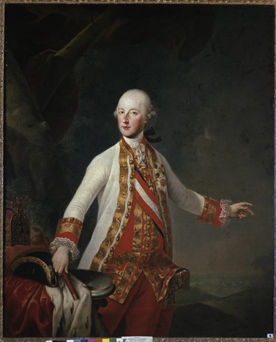 Porträt von Joseph II. von Habsburg von Artist Unknown