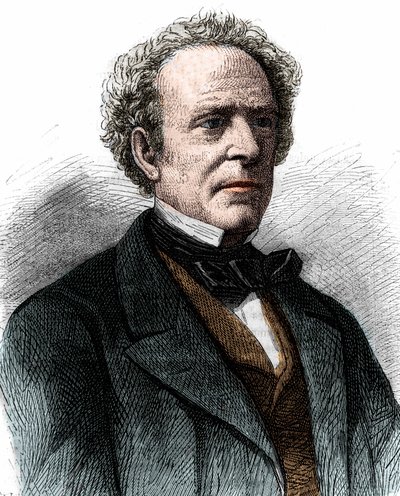 Porträt von Prosper Duvergier de Hauranne, französischer Politiker (1798 - 1881). von Artist Unknown