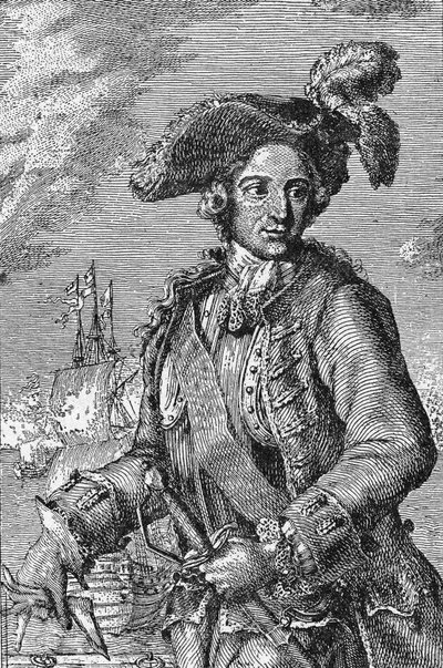 Porträt von René Duguay-Trouin, französischer Seemann von Artist Unknown