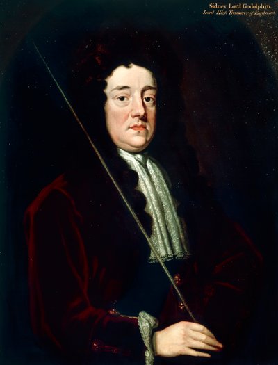 Porträt von Sidney Godolphin, I. Graf von Godolphin (Breage) von Artist Unknown