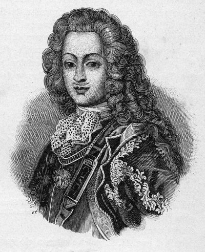 Porträt von Vittorio Amedeo II., Herzog von Savoyen, König von Sizilien, dann König von Sardinien von Artist Unknown