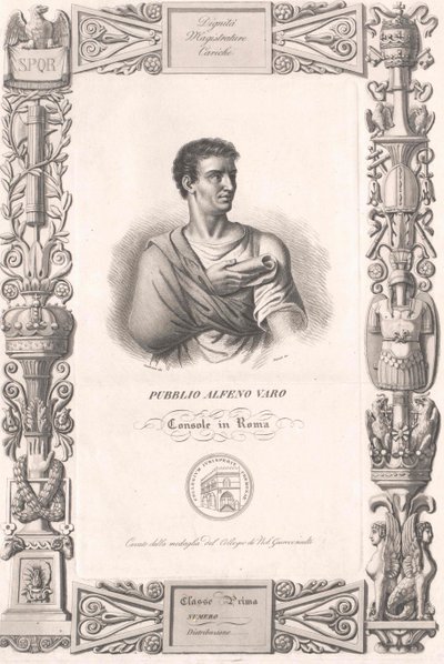 Publius Alphenus Varus von Artist Unknown