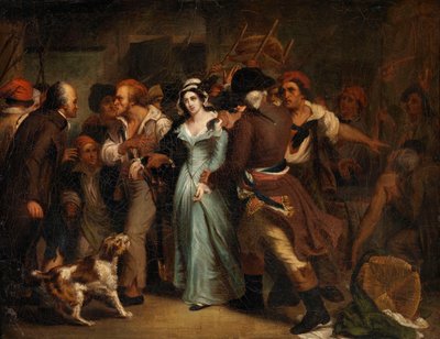 Die Verhaftung von Charlotte Corday von Ary Scheffer