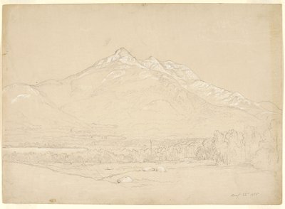 Mount Chocorua, New Hampshire, 1855 von Asher Brown Durand