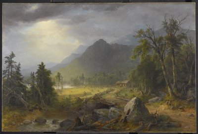 Die erste Ernte in der Wildnis von Asher Brown Durand