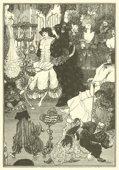 Die Toilette der Helena von Aubrey (after) Beardsley