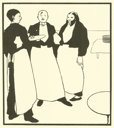 Garçons de Café von Aubrey Beardsley