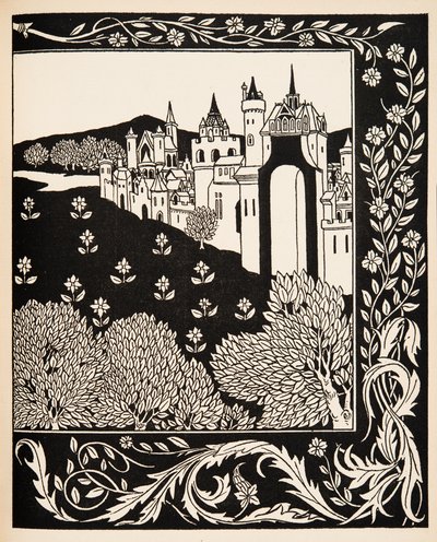 Wie Königin Guenever am Maientag ritt von Aubrey Beardsley