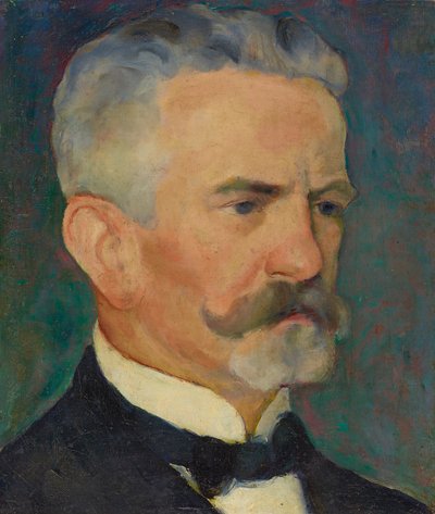 Bildnis Bernhard Koehler von August Macke