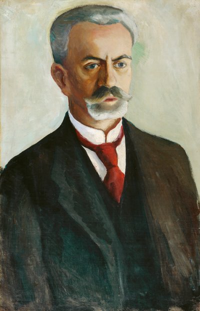 Bildnis Bernhard Koehler von August Macke