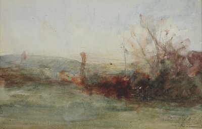 Landschaft, ca. 1853-65 von Auguste Francois Ravier