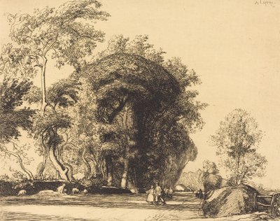 Weg von St.-Gilles, St.-Jean-de-Monts von Auguste Lepere