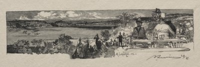 La Vallée de la Solle von Auguste Louis Lepère