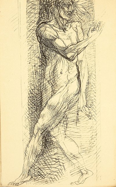 Illustration für Les Fleurs du Mal von Charles Baudelaire von Auguste Rodin