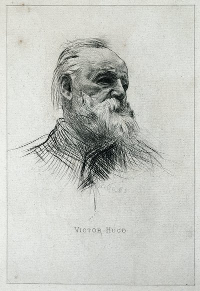 Porträt des Schriftstellers Victor Hugo von Auguste Rodin
