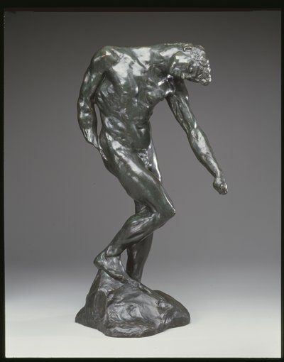 Der Schatten, oder Adam aus "Das Tor der Hölle" von Auguste Rodin