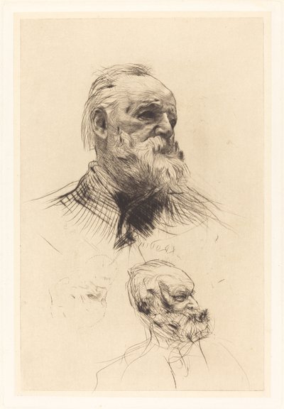 Victor Hugo, De Trois Quarts von Auguste Rodin