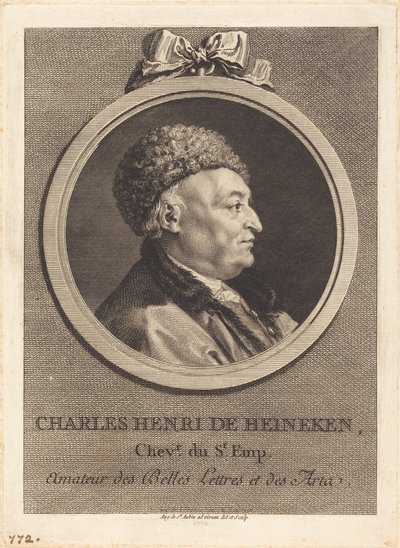 Charles Henri de Heineken von Augustin de Saint-Aubin