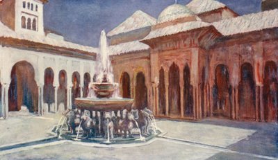 Der Löwenhof, Die Alhambra von Augustine Fitzgerald