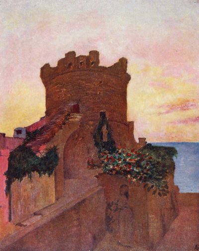 Der Torrione, Forio, Ischia von Augustine Fitzgerald
