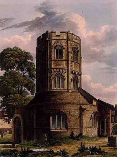 Kirche des Heiligen Grabes, Cambridge, aus 