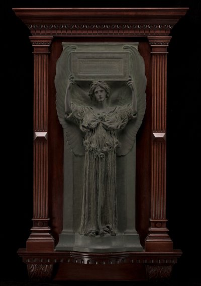 Amor Caritas, modelliert 1898, gegossen nach 1898 von Augustus Saint Gaudens