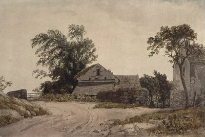 Häuser am Straßenrand von Augustus Wall Callcott